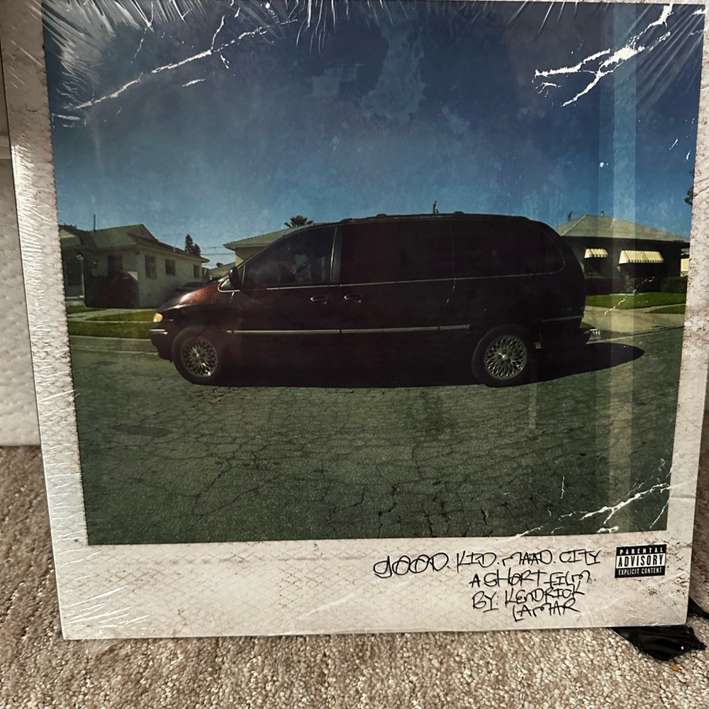 good kid mad city un opened viynl record